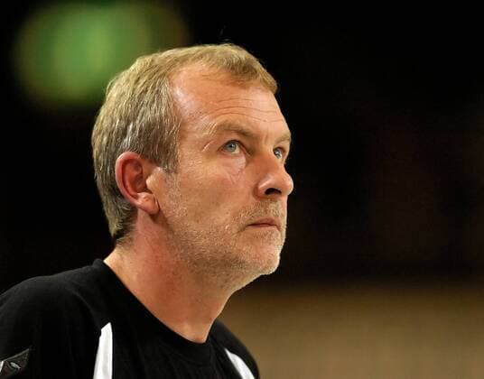 Trainer Rainer Niemeyer (Minden) Handball 1. BL Herren Saison 2004 2005, TSV GWD Minden Hannover Porträt Göppingen