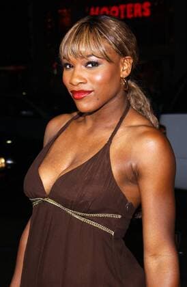 Serena Williams (USA) macht auch in Hollywood eine gute Figur Tennis Damen Filmpremiere 2004, Kinofilmpremiere, Einzelbild Los Angeles, L.A., LA, L A, Hollywood