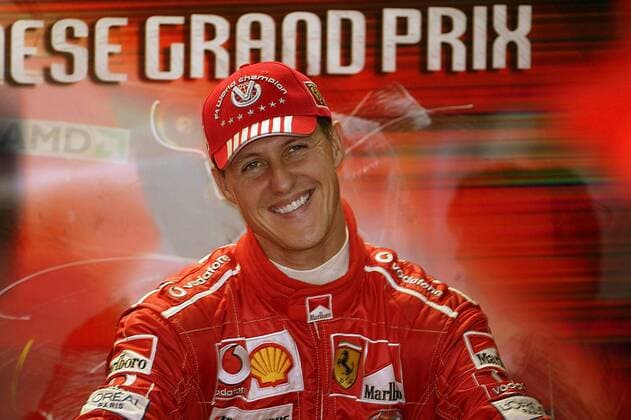 Michael Schumacher (Deutschland Ferrari) Motorsport Grand Prix Herren Großer Preis von Japan 2004, Formel 1 Weltmeisterschaft, F1, F, GP, WM Porträt International Racing Course Suzuka