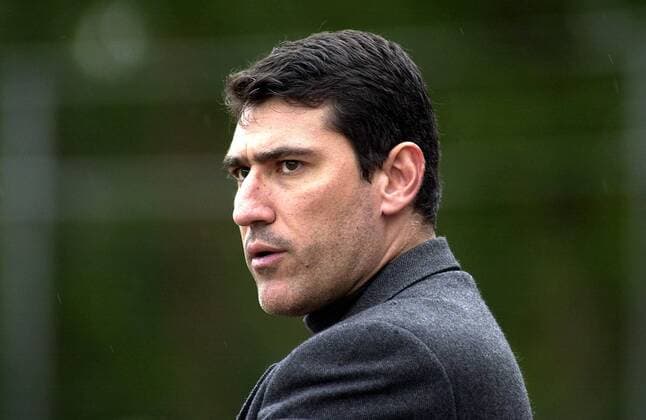 Trainer Massimo Morales (Düsseldorf) Fußball Herren Regionalliga Nord 2004 2005, 3. Liga, Fortuna Düsseldorf, Vdig Porträt Paderborn
