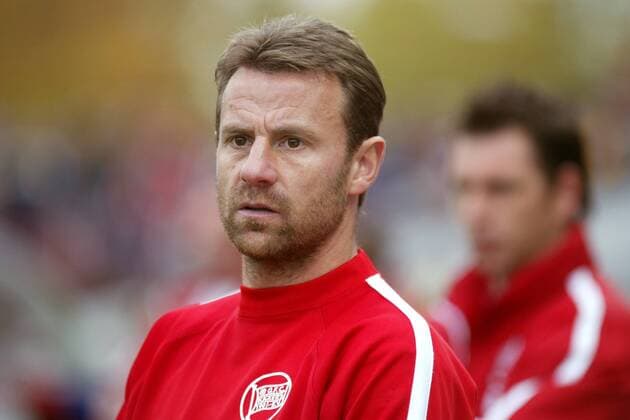 Co-Trainer Manfred Binz (Offenbach) Fußball Herren Regionalliga Süd 2004 2005, 3. Liga, Kickers Offenbach, Offenbacher, OFC Porträt Offenbach