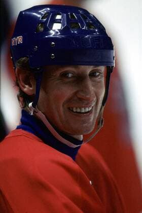 Wayne Gretzky (New York Rangers) - PUBLICATION ONLY FOR GERMAN, SWISS, AUSTRIAN AND HUNGARIAN MEDIA (Icon7401014) Eishockey Herren NHL 1998 1999, New York Rangers Porträt Anaheim EDITORIAL USE ONLY