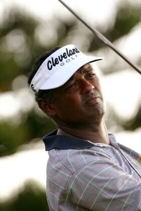 Vijay Singh (Fidschi Inseln) - PUBLICATION ONLY FOR GERMAN, SWISS, AUSTRIAN AND HUNGARIAN MEDIA (Icon7740006) Golf Herren Mercedes Championships 2005, Golfen, PGA Tour Porträt Kapalua, Maui, Hawaii EDITORIAL USE ONLY