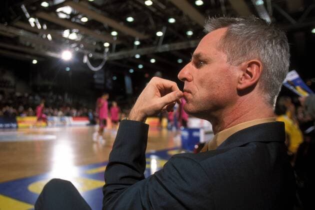 Co Trainer Ralph Held (Oldenburg) Basketball 1. BL Herren BBL 2004 2005, EWE Baskets Oldenburg, Vdia Einzelbild Bonn