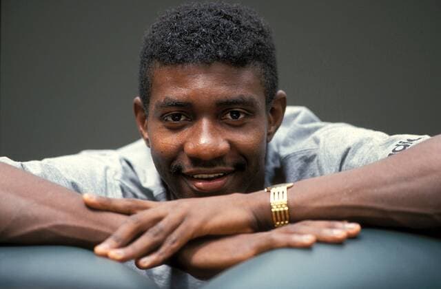 Adolfo Valencia (Kolumbien FC Bayern München) Fußball 1. BL Herren Saison 1993 1994, Porträt Aufnahmedatum geschätzt München
