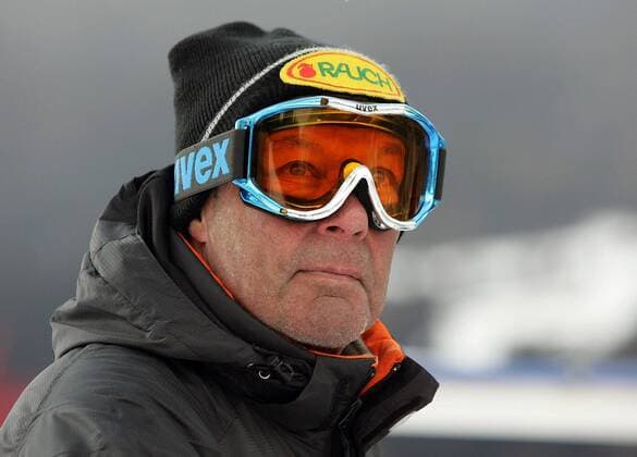 Toni Sailer (Österreich) Alpiner Skilauf WM Herren Weltmeisterschaft 2005, Ski Alpin, Skisport, Training, Abfahrt Porträt Bormio