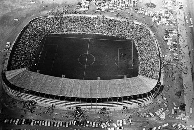Das Estadio Guanajuato voll besetzt während der Weltmeisterschaft 1970 Fußball WM Herren Weltmeisterschaft 1970, Länderspiel, Nationalmannschaft, Nationalteam Totale Leon