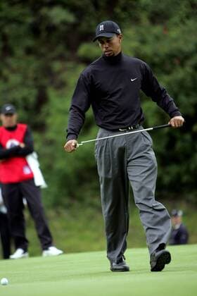 Eldrick Tiger Woods (USA) - (Icon7404093) Golf Herren Nissan Open 2005, Golfen, PGA-Tour Einzelbild Pacific Palisades EDITORIAL USE ONLY