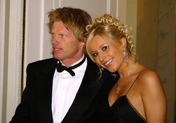 Oliver Kahn (FC Bayern München Deutschland) mit Freundin Verena Kerth anlässlich der Gala - Cinema for Peace - während der Berlinale 2005 Fußball Herren Internationale Filmfestspiele 2005, Berlinale, Filmfestival, Benefiz, Benefizgala, Vdig Gruppe Berlin
