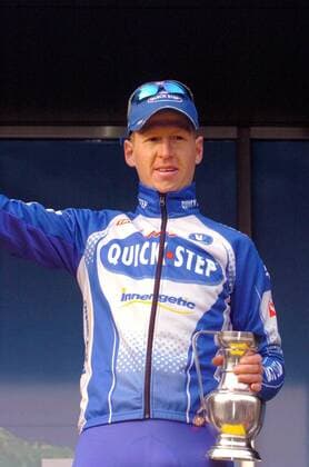 Rik Verbrugghe (Belgien Quick Step) gewinnt den GP Lugano 2005 -  Radsport Grand Prix Herren GP Lugano 2005, Straßenradsport, Straße, Rad Einzelbild Lugano