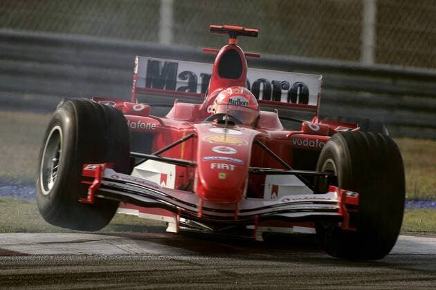 Michael Schumacher (Deutschland Ferrari) - Dreher Motorsport Grand Prix Herren Großer Preis von Malaysia 2005, Formel 1 Weltmeisterschaft, F1, F, GP, WM, Freies Training Einzelbild Sepang Kuala Lumpur