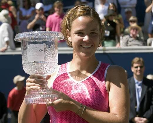 Lindsay Davenport (USA) gewinnt die Bausch and Lomb Championships 2005 in Amelia Island - (Icon7932871) Tennis Damen Bausch and Lomb Championships 2005, WTA Tour, Finale, Endspiel Porträt Amelia Island Freude, EDITORIAL USE ONLY