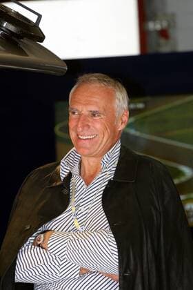 Teameigner Dietrich Mateschitz (Österreich Red Bull Cosworth) Motorsport Grand Prix Herren Großer Preis von San Marino 2005, Formel 1 Weltmeisterschaft, F1, F, GP, WM Einzelbild Imola