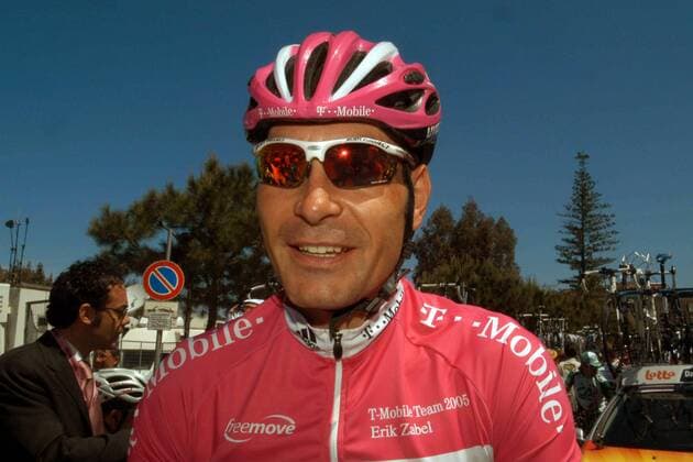 Erik Zabel (Deutschland T Mobile) -  Radsport Herren 88. Giro d Italia 2005, dItalia, ProTour, Straßenradsport, Straße, Rad Porträt Reggio Calabria