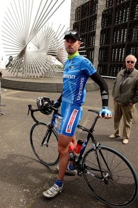 Stefan Schumacher (Deutschland Shimano) Radsport Herren 40. Internationale Rheinland Pfalz Rad Rundfahrt 2005, Rheinlandpfalzrundfahrt, Straßenradsport Einzelbild Straße 3. Etappe Mainz - Worms