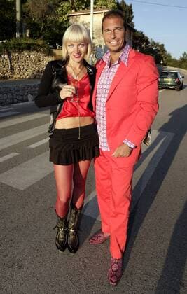 RTL Reporter Kai Ebel mit Freundin Mila Motorsport Grand Prix Herren Großer Preis von Monaco 2005, Formel 1 Weltmeisterschaft, F1, F, GP, WM, Vdig Gruppe Monte Carlo