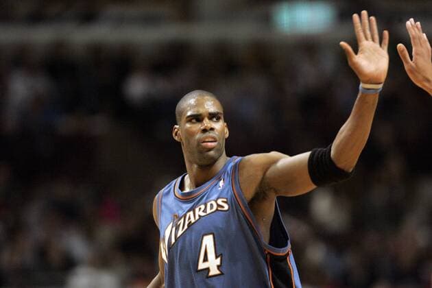 Antawn Jamison (Washington Wizards) - (Icon936114) Basketball Herren NBA Eastern Conference Viertelfinale 2004 2005, Playoffs, Playoff, Play Offs, Off Einzelbild Chicago EDITORIAL USE ONLY