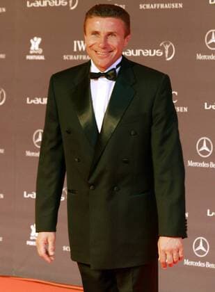 Sergej Bubka (Ukraine) anlässlich der Verleihung der Laureus World Sports Awards 2005 Leichtathletik Herren Laureus World Sports Awards 2005, Award, Sportlerwahl, Gala, Sportgala, Sportoscar, Preisverleihung, Einzelbild Estoril