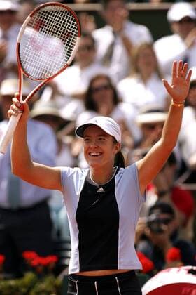 Justine Henin Hardenne (Belgien) jubelt Tennis Damen French Open 2005, WTA Tour, Grand Slam, Vdig Einzelbild Roland Garros Paris Freude,
