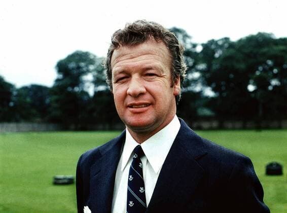 Trainer Billy Bingham (Everton) -  Fußball Herren English First Division 1973 1974, 1. Englische Liga, FC Everton Porträt Liverpool