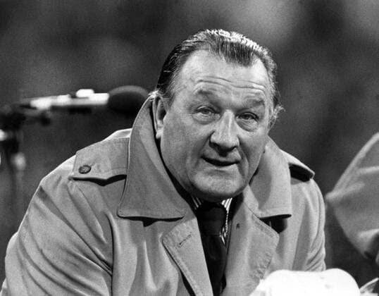 Trainer Bob Paisley (Liverpool) -  Fußball EC 1 Herren Europapokal der Landesmeister 1980 1981, Liverpool FC, Halbfinale Porträt München