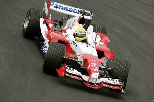 Ralf Schumacher (Deutschland Toyota) in seinem Boliden Motorsport Grand Prix Herren Großer Preis von Kanada 2005, Formel 1 Weltmeisterschaft, F1, F, GP, WM, Freies Training Einzelbild Montreal