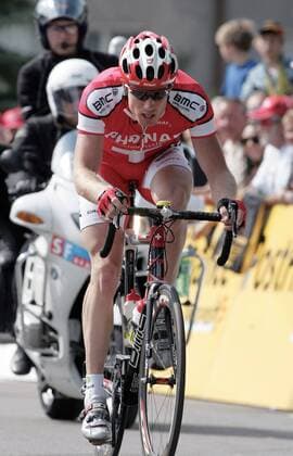 Gregory Rast (Schweiz Phonak) Radsport Herren Tour de Suisse 2005, Straßenradsport, Straße, Rad, ProTour Einzelbild 1. Etappe: Schaffhausen - Weinfelden
