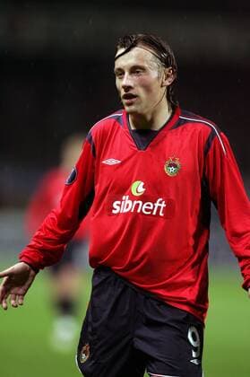 Ivica Olic (ZSKA Moskau) Fußball EC 3 Herren UEFA Cup 2004 2005, Pokal, Europapokal, Europacup, CSKA Moskau Einzelbild pan8954 Auxerre  