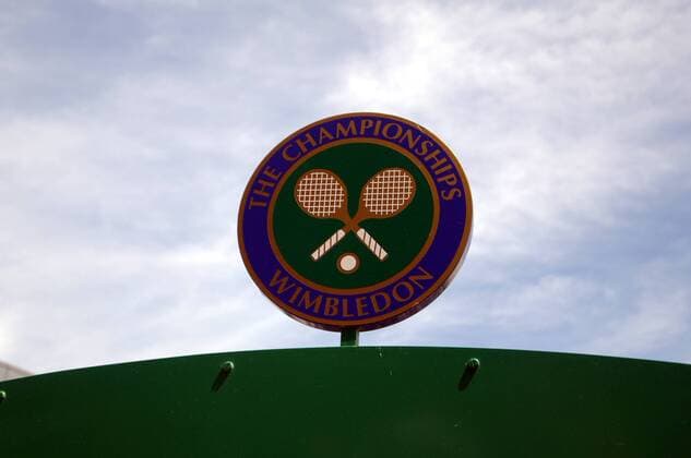 Wimbledon Turnierlogo Tennis Herren All England Championships 2005, ATP Tour, Grand Slam Einzelbild Wimbledon, London