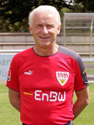 Trainer Giovanni Trapattoni (VfB Stuttgart) Fußball 1. BL Herren Saison 2005 2006, Vorstellung, Präsentation, Pressetermin, Porträttermin Porträt Stuttgart