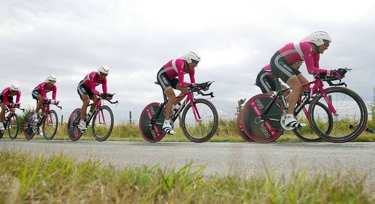 Mannschaftszeitfahren T Mobile Radsport Herren Tour de France 2005, ProTour, Straßenradsport, Straße, Rad, Zeitfahren, Vdig Gruppe 4. Etappe: Tours - Blois