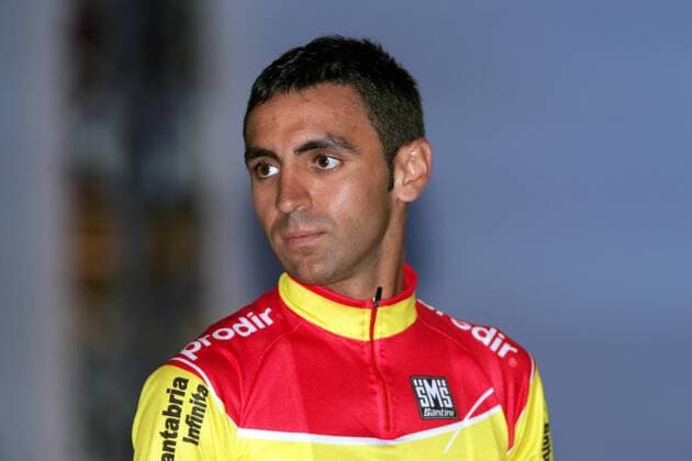Juan Manuel Garate (Spanien Saunier Duval Prodir) Radsport Herren Tour de France 2005, ProTour, Straßenradsport, Straße, Rad, Vorstellung, Präsentation, Pressetermin Porträt Challans