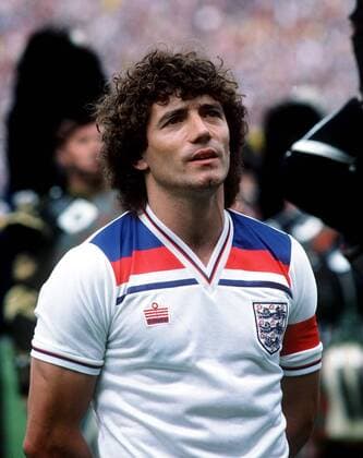 Kevin Keegan (England) -  Fußball Länderspiel Herren Länderspiel 1982, Nationalmannschaft, Nationalteam, Nationaltrikot Porträt Glasgow
