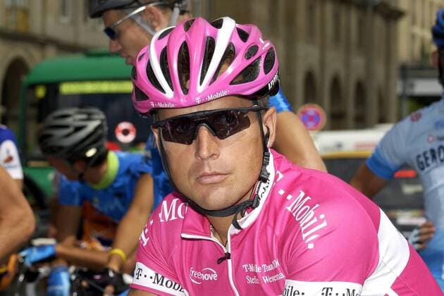 Steffen Wesemann (Deutschland T Mobile) Radsport Herren Sachsentour 2005, Straßenradsport, Straße, Rad, Einzelbild 1. Etappe: Dresden - Werdau