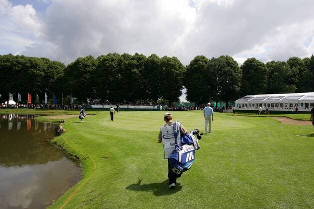 Der Golfplatz Gut Kaden - Austragungsort der Deutsche Bank Players Championship 2005 Golf Herren Deutsche Bank Players Championship of Europe 2005, Open, Golfen Totale Gut Kaden Hamburg