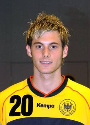 Uwe Gensheimer (Deutschland U 21) Handball WM Herren U21 Weltmeisterschaft 2005, Vorstellung, Präsentation, Pressetermin, Porträttermin, Porträt Düren