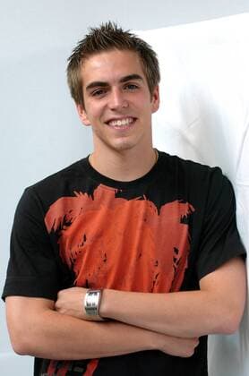 Philipp Lahm (Bayern) Fußball 1. BL Herren Studioshooting 2005, Studio, Fotostudio, Studiotermin, Studioaufnahme, FC Bayern München Einzelbild München