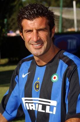 Luis Figo (FC Internazionale Mailand) Fußball Herren Serie A 2005 2006, 1. Italienische Liga, Vorstellung, Präsentation, Pressetermin, Porträttermin Porträt Mailand