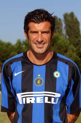 Luis Figo (FC Internazionale Mailand) Fußball Herren Serie A 2005 2006, 1. Italienische Liga, Vorstellung, Präsentation, Pressetermin, Porträttermin Porträt Mailand