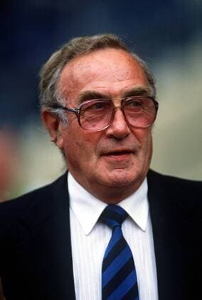 Fußball, Trainerhistorie, FC Arsenal Ex Spieler und Trainer William Ambrose Wright (England) -  Fußball Herren Charity Shield, English First Division 1990 1991, 1. Englische Liga, Arsenal FC London Porträt London