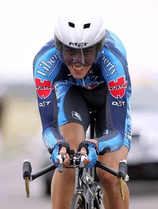 Alberto Contador (Spanien Liberty Seguros) Radsport Herren Tour de France 2005, ProTour, Straßenradsport, Straße, Rad, Einzelzeitfahren, Zeitfahren Einzelbild 1. Etappe: Fromentine - Ile de Noirmoutier