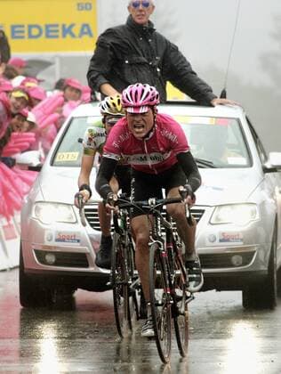 Jan Ullrich (Deutschland T Mobile) kämpft sich ins Ziel Radsport Herren Deutschland Tour 2005, Deutschlandtour, ProTour, Straßenradsport, Straße, Rad, Rundfahrt Einzelbild 7. Etappe: Singen - Feldberg Anstrengung Kampf, Erschöpfung,