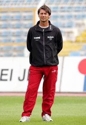 Trainer Colin Bell (Münster) Fußball Herren Regionalliga Nord 2005 2006, 3. Liga, Preußen Münster Einzelbild Jena