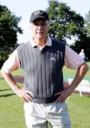 Franz Beckenbauer (Deutschland) Golf Herren RBU Charity Golfturnier von Franz Beckenbauers Stiftung 2005, Golf, Golfen, Wohltätigkeit, Benefiz Einzelbild St. Leon Rot