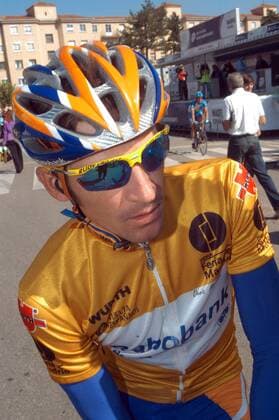 Denis Menchov (Rußland Rabobank) -  Radsport Herren Vuelta A Espana 2005, Spanienrundfahrt, ProTour, Straßenradsport, Straße, Rad Einzelbild 13.Etappe: Burgos - Santuario de la Bien Aparecida