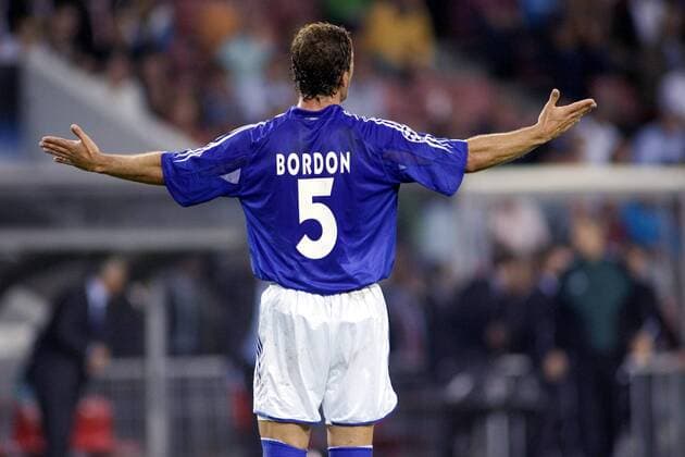 Marcelo Jose Bordon (Schalke) ratlos Fußball EC 1 Herren Champions League 2005 2006, FC Schalke 04 Einzelbild Eindhoven Enttäuschung