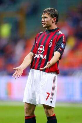 Andriy Shevchenko (Milan) enttäuscht -  Fußball Herren Serie A 2005 2006, 1. Italienische Liga, AC Mailand Einzelbild Mailand Enttäuschung,