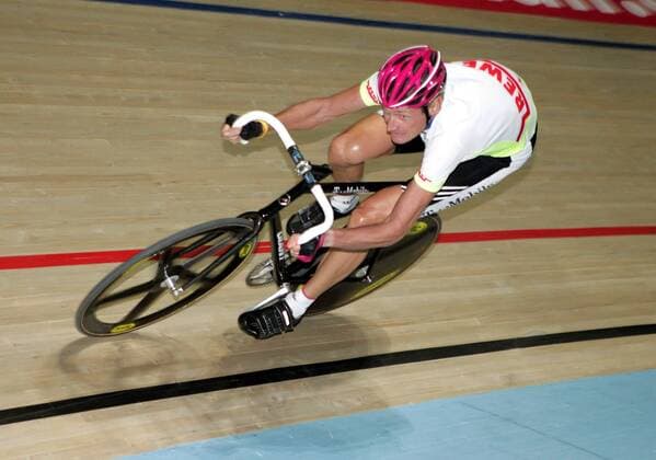 Rolf Aldag (Deutschland) Radsport Herren 64. Dortmunder 6 Tage Rennen 2005, Sechstagerennen, Sechstage, Sechs, Sixdays, Six Days, Rad Einzelbild Dortmund Dynamik,