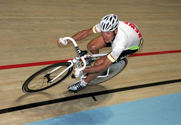 Erik Zabel (Deutschland) Radsport Herren 64. Dortmunder 6 Tage Rennen 2005, Sechstagerennen, Sechstage, Sechs, Sixdays, Six Days, Rad Einzelbild Dortmund Dynamik,