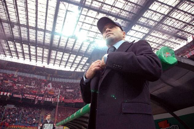 Trainer Serse Cosmi (Udine) -  Fußball Herren Serie A 2005 2006, 1. Italienische Liga, Udinese Calcio Einzelbild Mailand